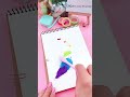 Creative Art Tutorial❤️💜 #painting #art #shorts