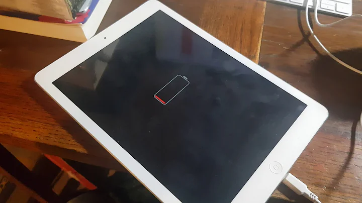 Solved 2023 How To Fix Turn On Apple iPad Air Dead Red Battery Icon Symbol Not working Charging - DayDayNews
