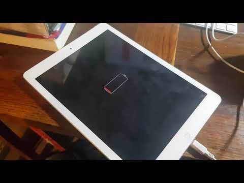 SOLVED   How To Fix Turn On Jumpstart Apple iPad Air Dead Red Battery Icon Symbol Not Charging