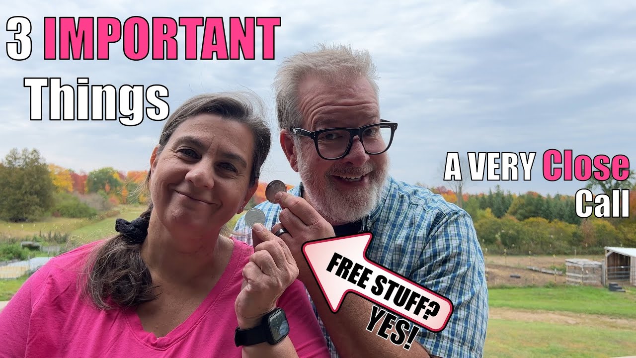 A CLOSE Call 3 IMPORTANT Things Big Family Homestead - YouTube