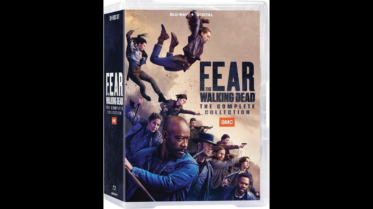 Unboxing the Fear the Walking Dead: Complete Collection Blu