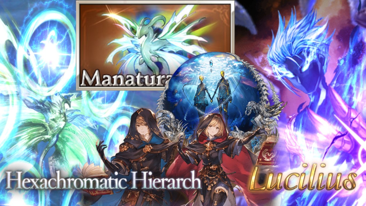 [GBF/グラブル] Water Odious WO w/ Hexa Mino, Faa0 & Hexa showcase - ルシゼロ、天元・水禁禍ショーケース・ウィザードオリジン