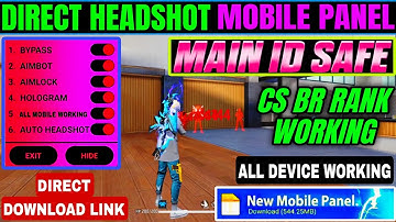 Panel For Mobile FF || Free fire hack New 🔥 FF Panel || free Fire panel Ob51 😈 FF Max Meta Data File
