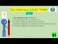 Test Théorique CACES R489 QCM 10 Question 2023 Test Théorique CACES R489 QCM 10 Question 2023