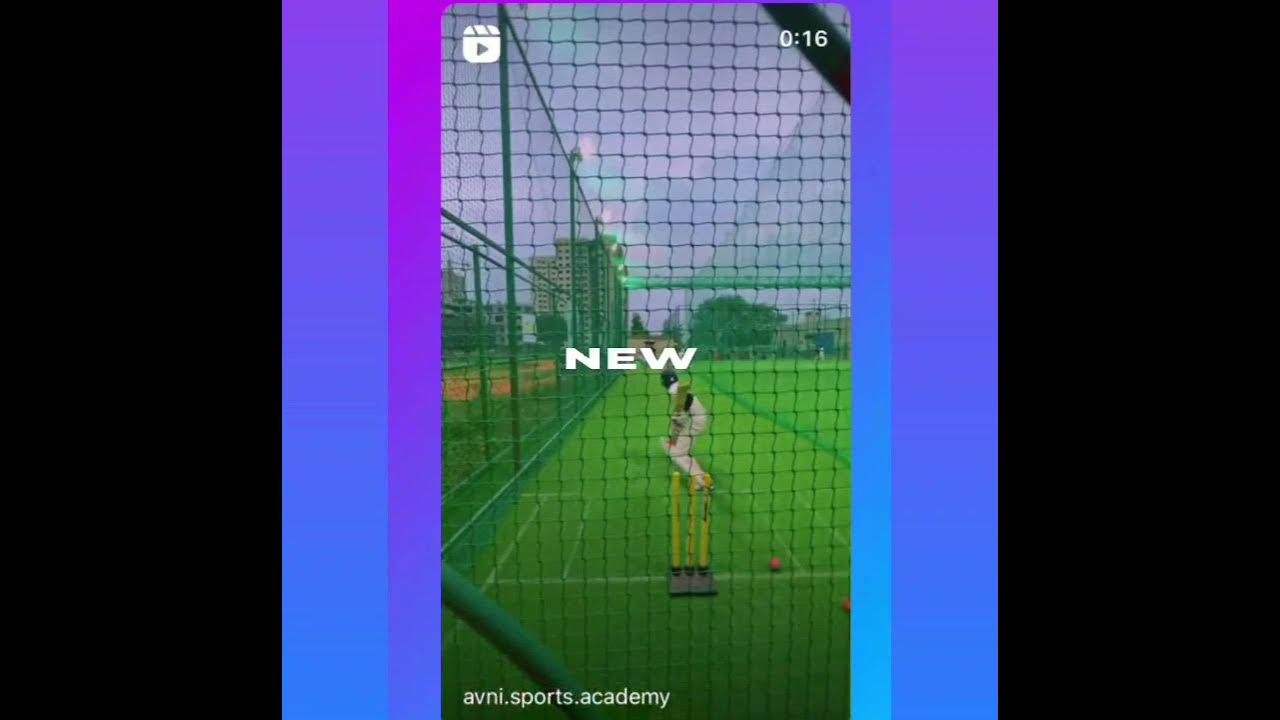 What's your speed? Bowling machine practice session at Avni Sports