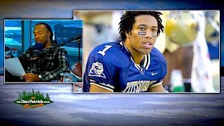 Cardinals WR Larry Fitzgerald Reads His Negative Draft Profile | The Dan Patrick Show | 2/2/18