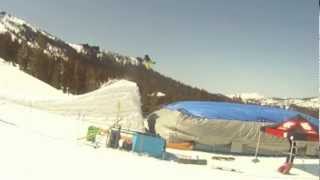 Amberly Skis Kirkwood - Epic Bail at Ending