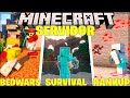 🔥ESSE É O NOVO MELHOR SERVIDOR BEDROCK/JAVA COM MINIGAMES SURVIVAL E MUITO MAIS!🔥