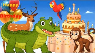 🎉 কুমিরের জন্মদিন পার্টি 🐊 | Crocodile Birthday Party | Funny Bangla Cartoon