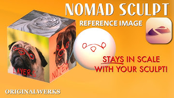 Nomad Sculpt Reference Image Cube