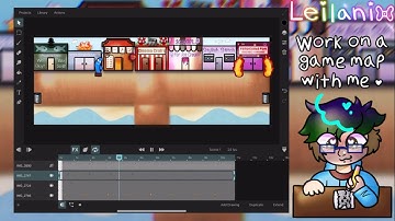 Make a Game Map with Me! |RPG Maker MV| Timelapse + Talking
