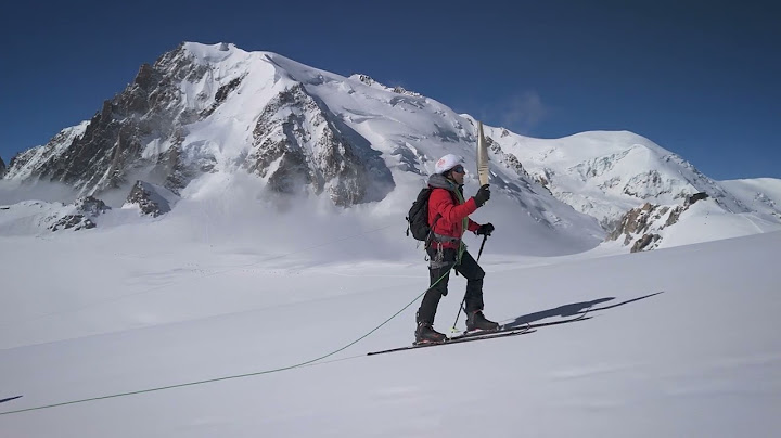 Relais de la Flamme olympique | Aiguille du Midi - La Cordée Collective