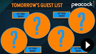 Let Todd Book! | 09/02/21