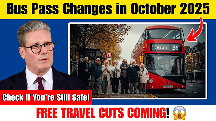 UK Bus Pass Changes October 2025 🚍 Who Still Qualifies & Who Loses Out❓