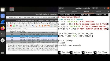 Mitnick attack (SEED lab) part 1
