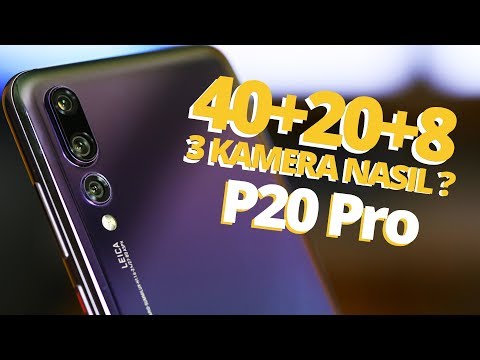 Huawei P20 Pro İnceleme - Galaxy S9+ ve iPhone 8 Plus ile karşılaştırdık!