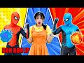 スパイダーマン兄弟はそろってイカゲーム人形に恋をする
