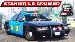 The NEW POLICE CAR in GTA 5 Online | Police Stanier LE Cruiser Best Customization & Review | DLC CAR