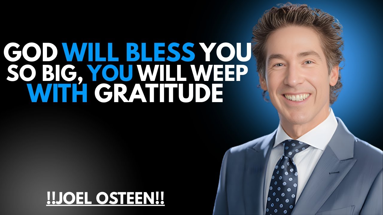 God Doesn’t Just Restore—He Multiplies!!Your Tears Have Been Collected, Not Wasted!!Joel Osteen!!