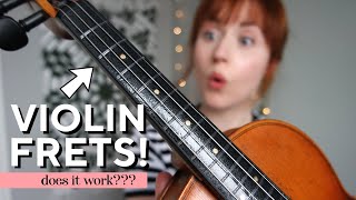 Video thumbnail of "I put FRETS on my violin and this is what happened"