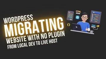 How to migrate WordPress website manually, no plugin
