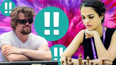 Kosher chess game, Magnus Carlsen vs Tania Sachdev 10