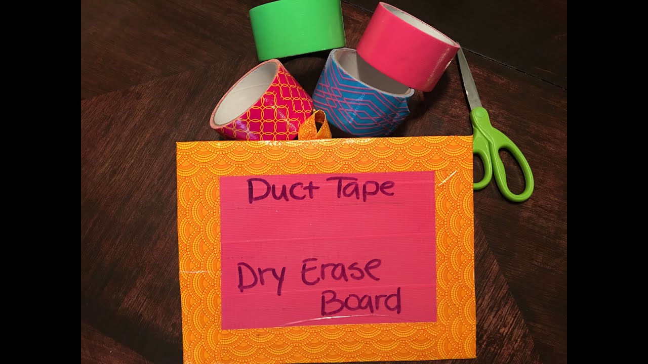How-To: Duck Tape® Dry Erase Board