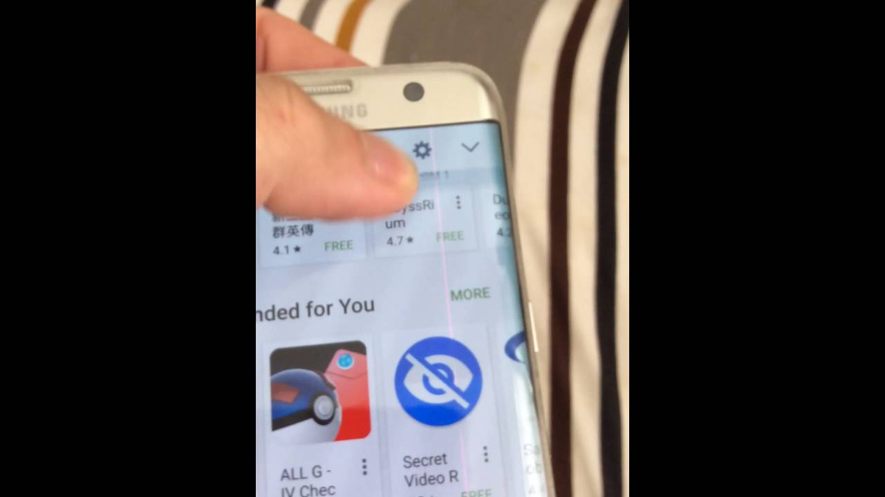 S7 edge purple line problem just don't buy any Samsung curve screen