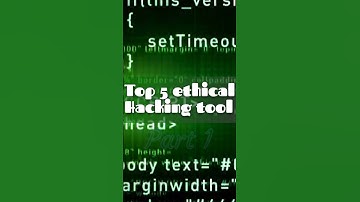 Top 5 ethical hacking tool || Part 1 || #hacker #shorts #tech #hackersaab #ethicalhacking