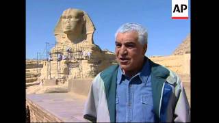 World famous Sphinx gets make over