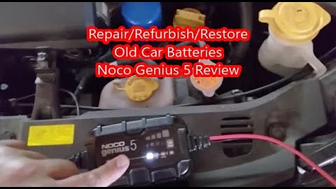 Noco Genius 5 review maintain restore repair refurbish your old battery | Does repair mode work?