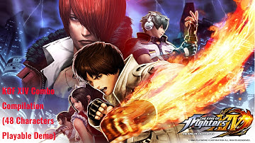 KOF XIV Combo Compilation (48 Characters Playable Demo)