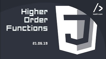 Kodiri JavaScript Workshop: Higher Order Functions