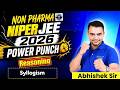 L-19 | Reasoning: Syllogism | NIPER JEE-2026 | Power Punch #niper2026 #syllogisms #niper2026