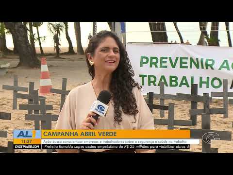 Campanha Abril Verde alerta para segurança no trabalho - 06/04/26