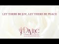 Let There Be Joy, Let There Be Peace Song Lyrics Video