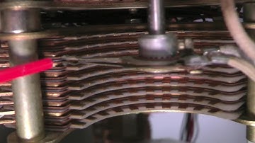 Strowger switch demo for 2 digits in slow motion