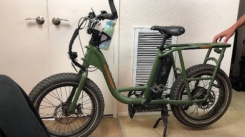 My Rad Runner 1 E Bike Mods