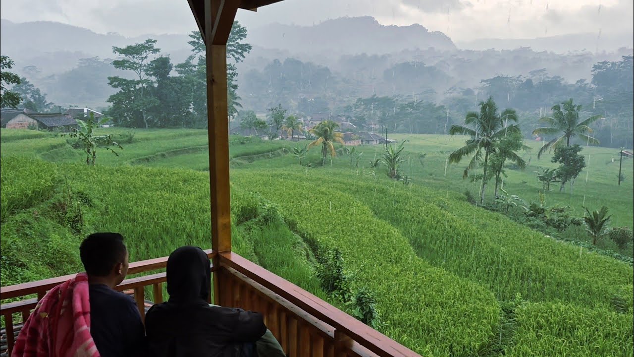 Hidup di desa, Pemandangan alam yang menakjubkan tak akan di temukan di kota manapun