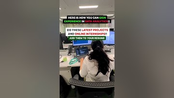 FREE PROJECTS AND INTERNSHIPS IN DATA ANALYTICS TO GAIN EXPERIENCE 🔥🔥 (check pinned comment)