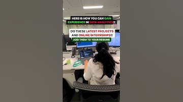 FREE PROJECTS AND INTERNSHIPS IN DATA ANALYTICS TO GAIN EXPERIENCE 🔥🔥 (check pinned comment)