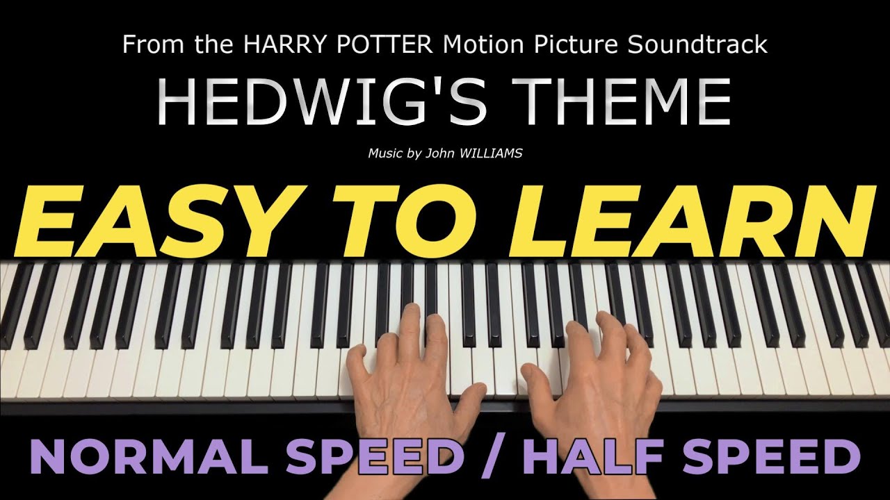 Hedwig's Theme (Harry Potter) - Easy Piano Arrangement - Sheet Music Available