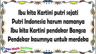 Ibu kita Kartini karaoke