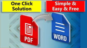 PDF to Word Converter | One Click Solution