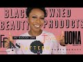 Favorite Black Owned Beauty Products!!
