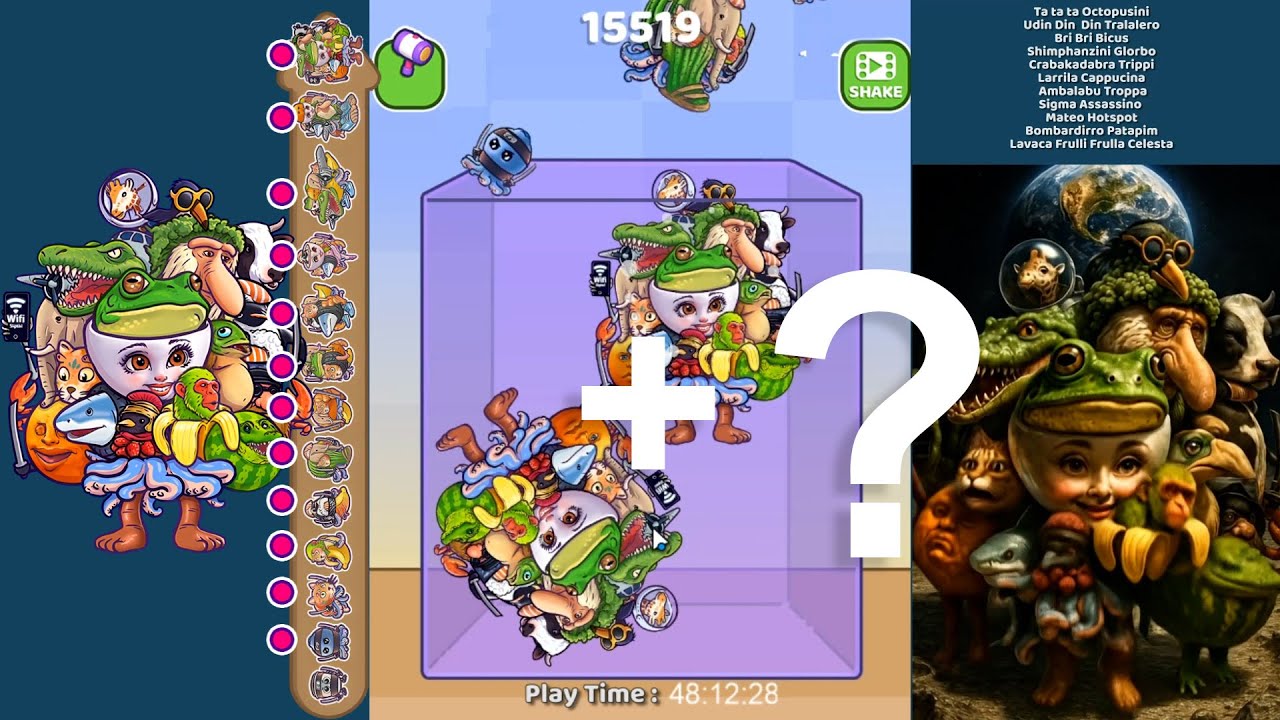 Merging TWO FINAL BOSSES in New Merge Fellas Mixed Brainrot Mode!