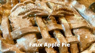 DIY FAUX Apple Pie