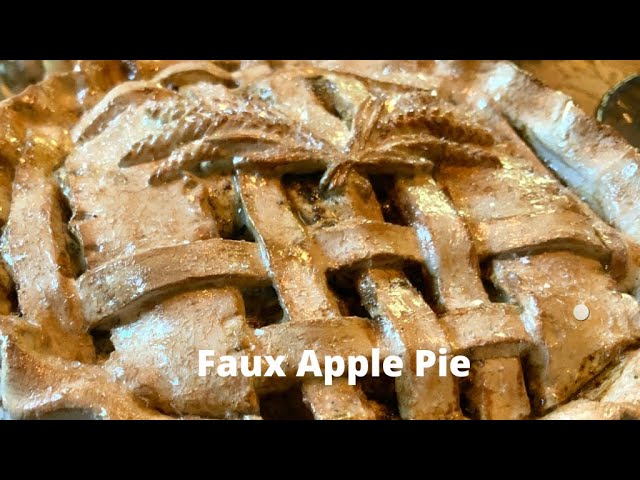 Felt Apple Pie Making Toy Kit