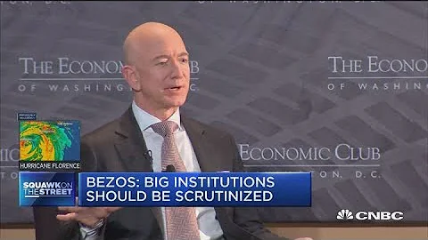 Jeff Bezos: Never spend time on daily stock price