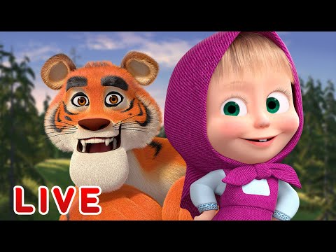 🔴 LIVE! Maşa İle Koca Ayı ❤️ Maceralar için harika zaman 🌟🎬 Masha and the Bear